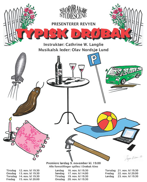 [Revyplakat 2013 - Inger Eriksen]