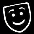 [:-)]